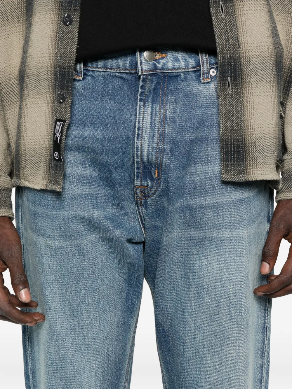 7 For All Mankind Modern straight jeans Blauw