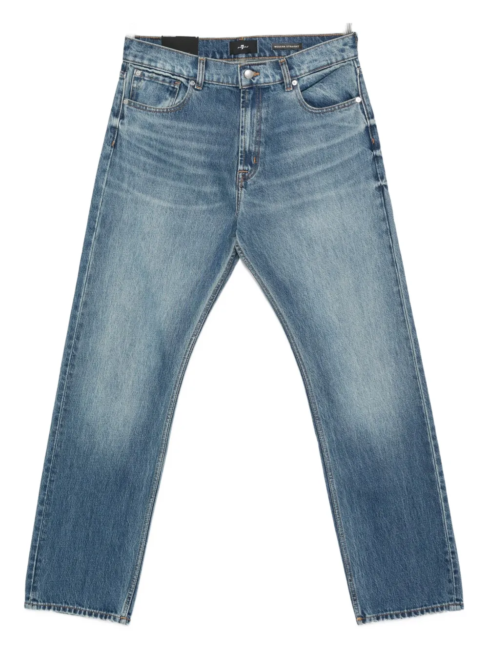 7 For All Mankind Modern straight jeans Blauw
