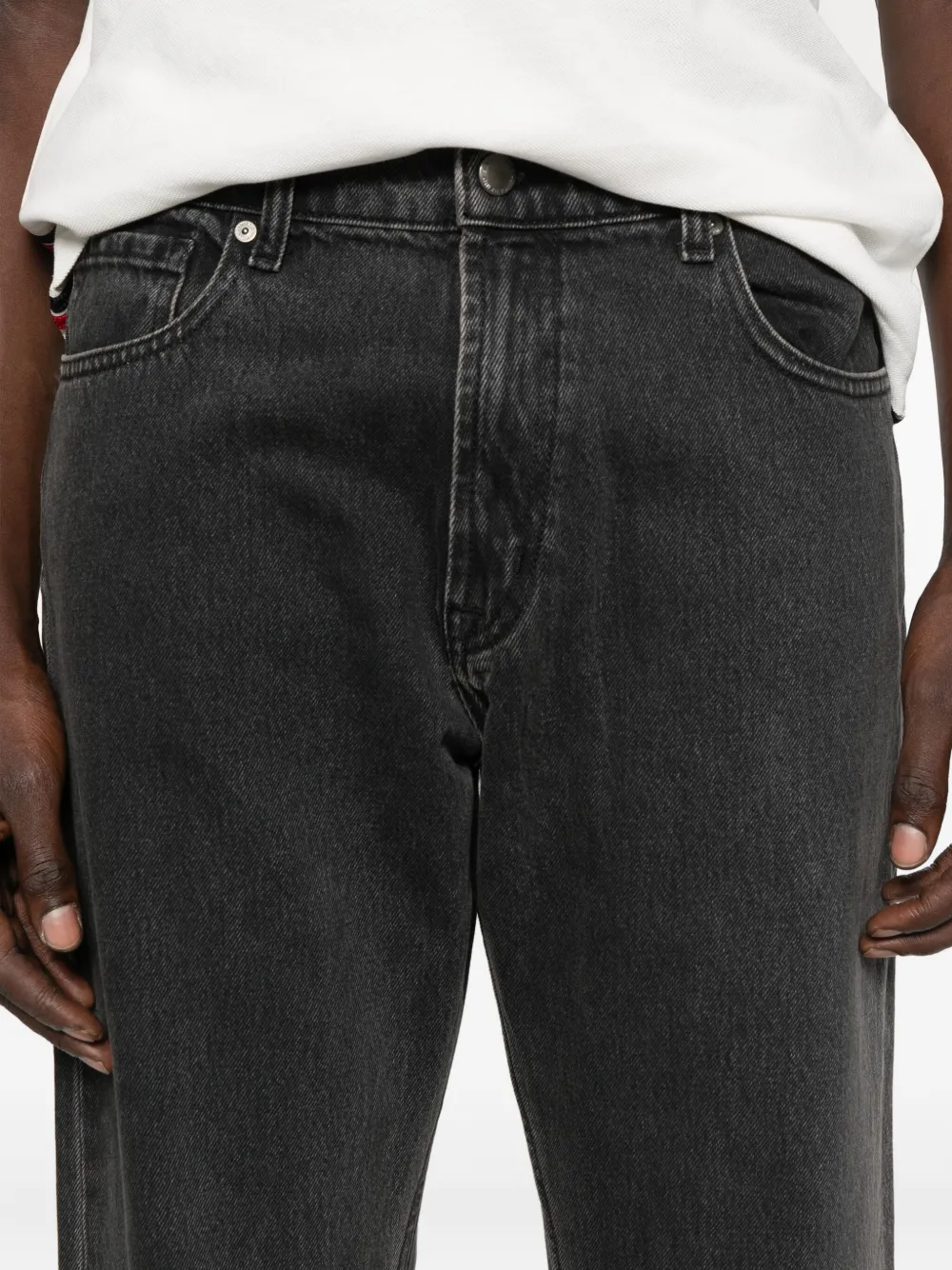 7 For All Mankind Modern straight jeans Zwart