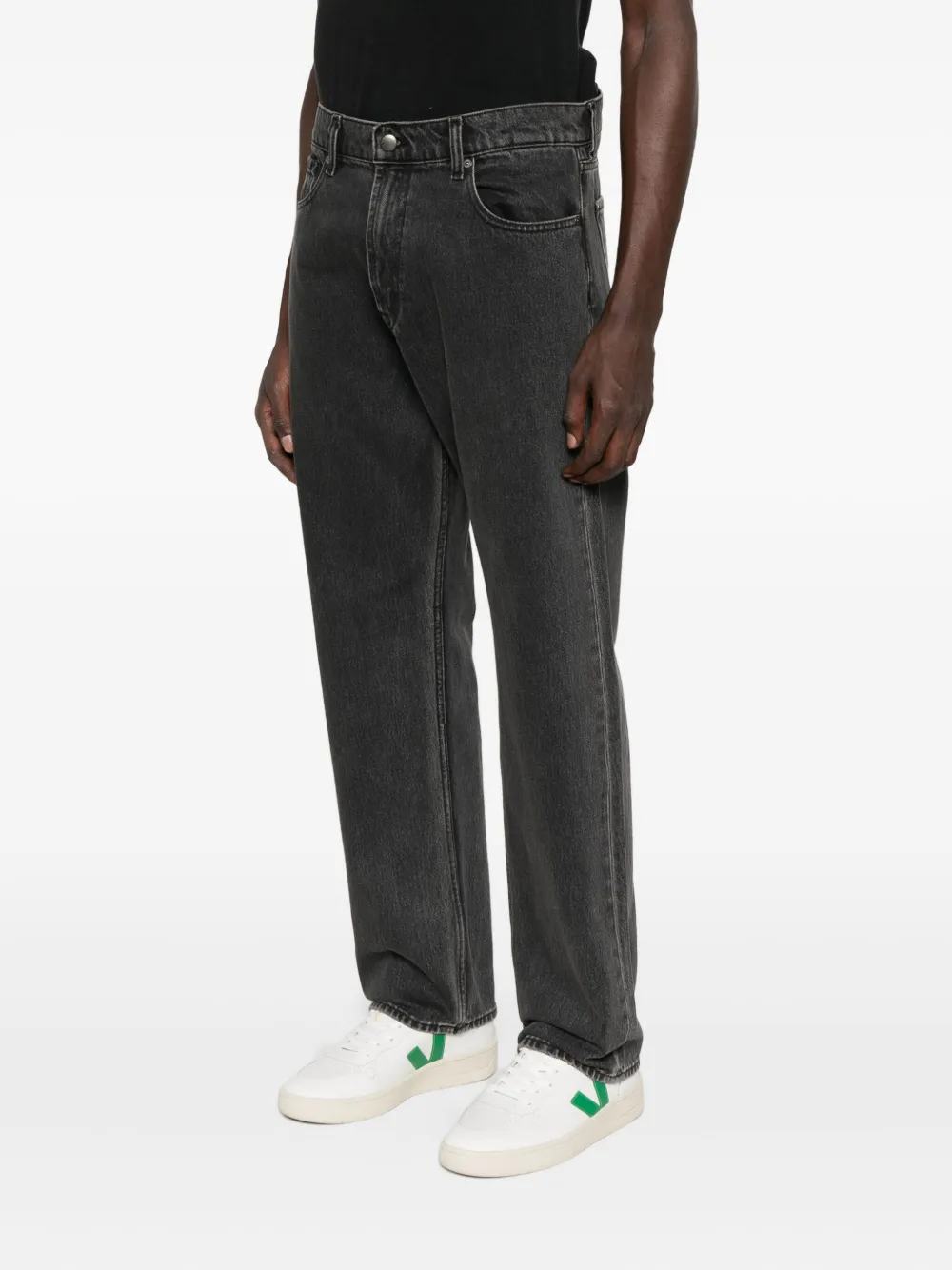 7 For All Mankind Modern straight jeans Zwart