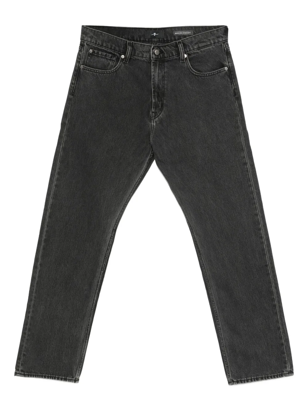 7 For All Mankind Modern straight jeans Zwart