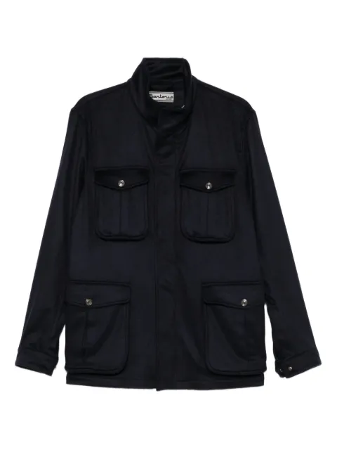 SARTORIO NAPOLI flap-pocket high-neck jacket