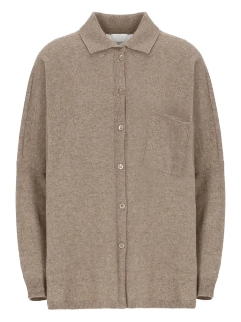 Vanisè chest-pocket knitted shirt