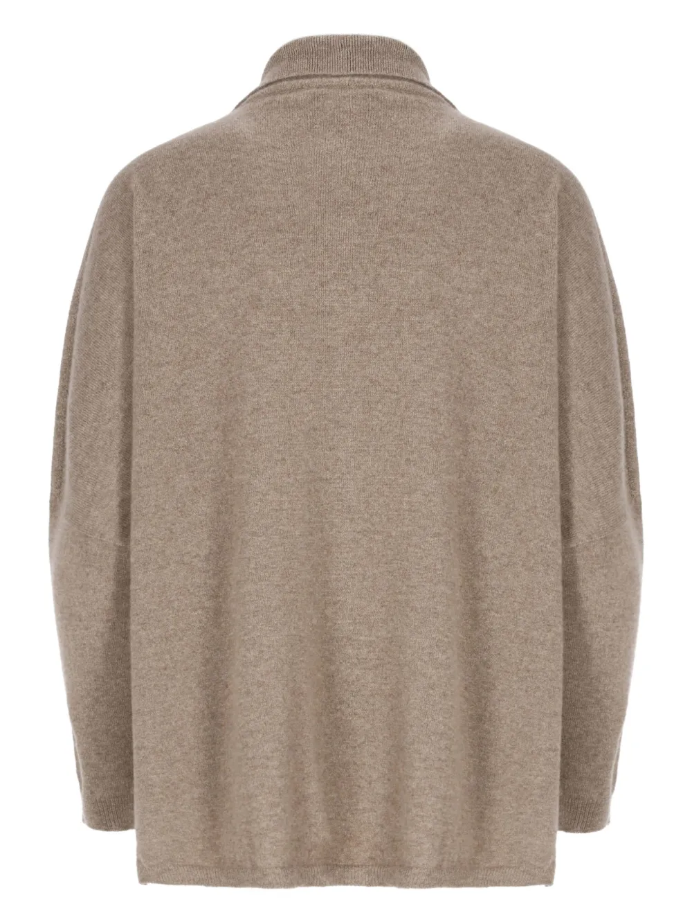 Vanisè chest-pocket knitted shirt - Bruin