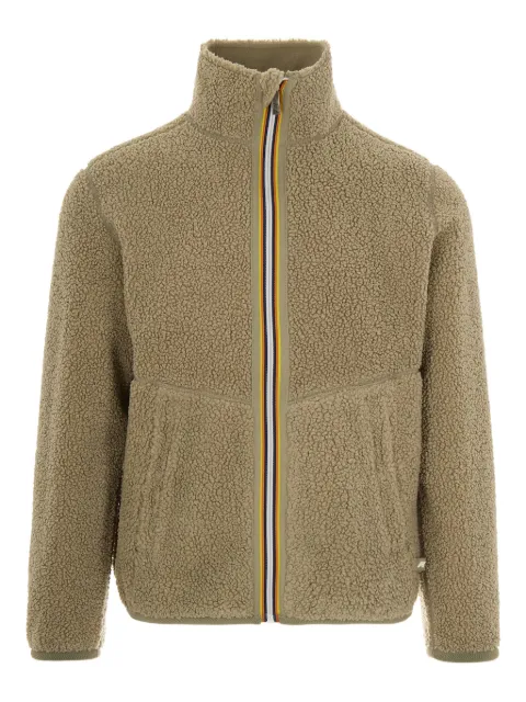 K-Way textured zip-up jacket