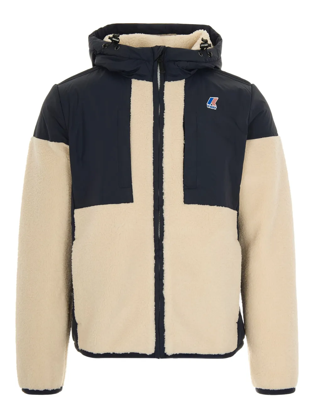 K-Way fleece-panels jacket | Neutrals | Image 1