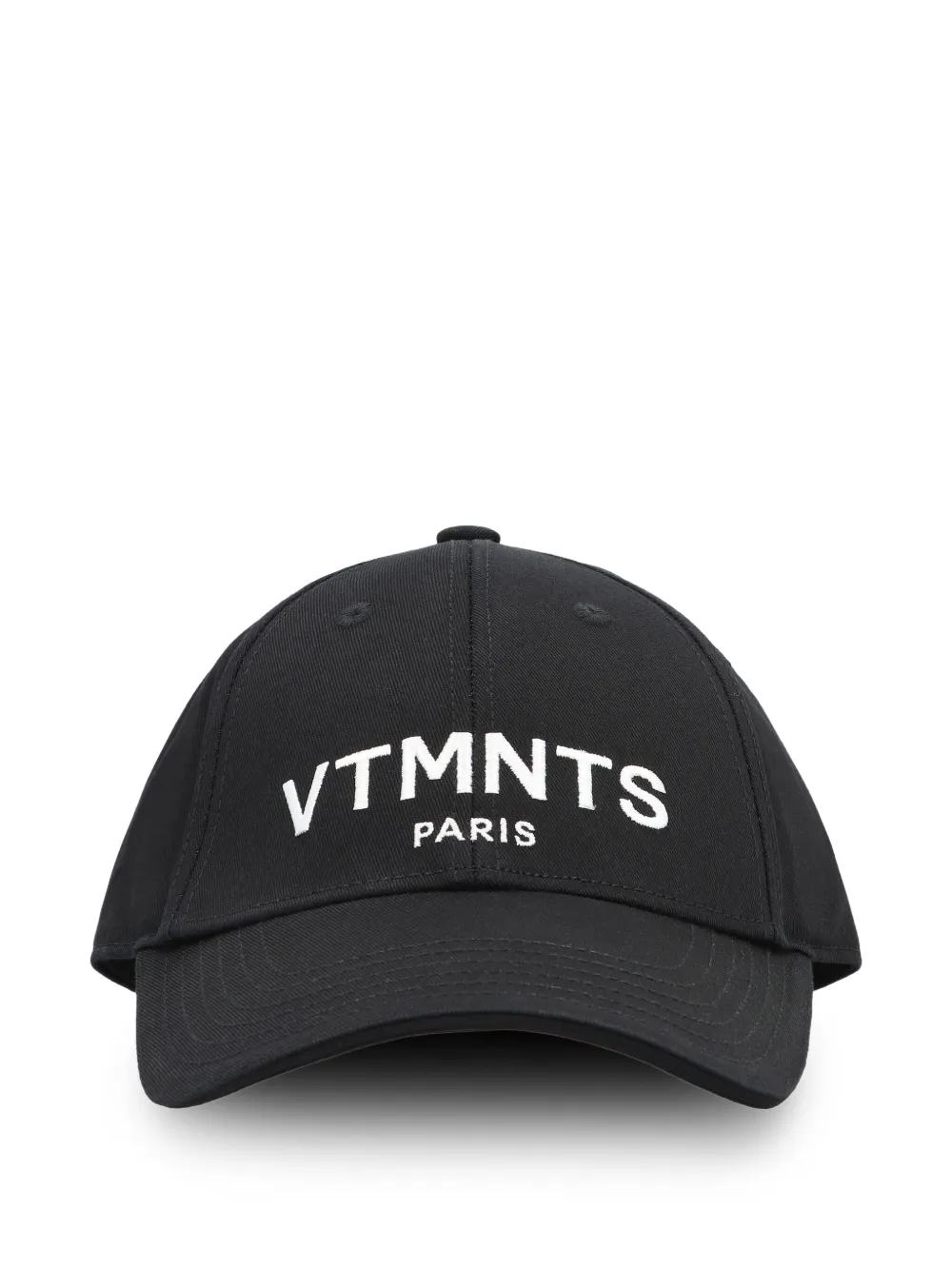 VETEMENTS Paris honkbalpet met logo Zwart