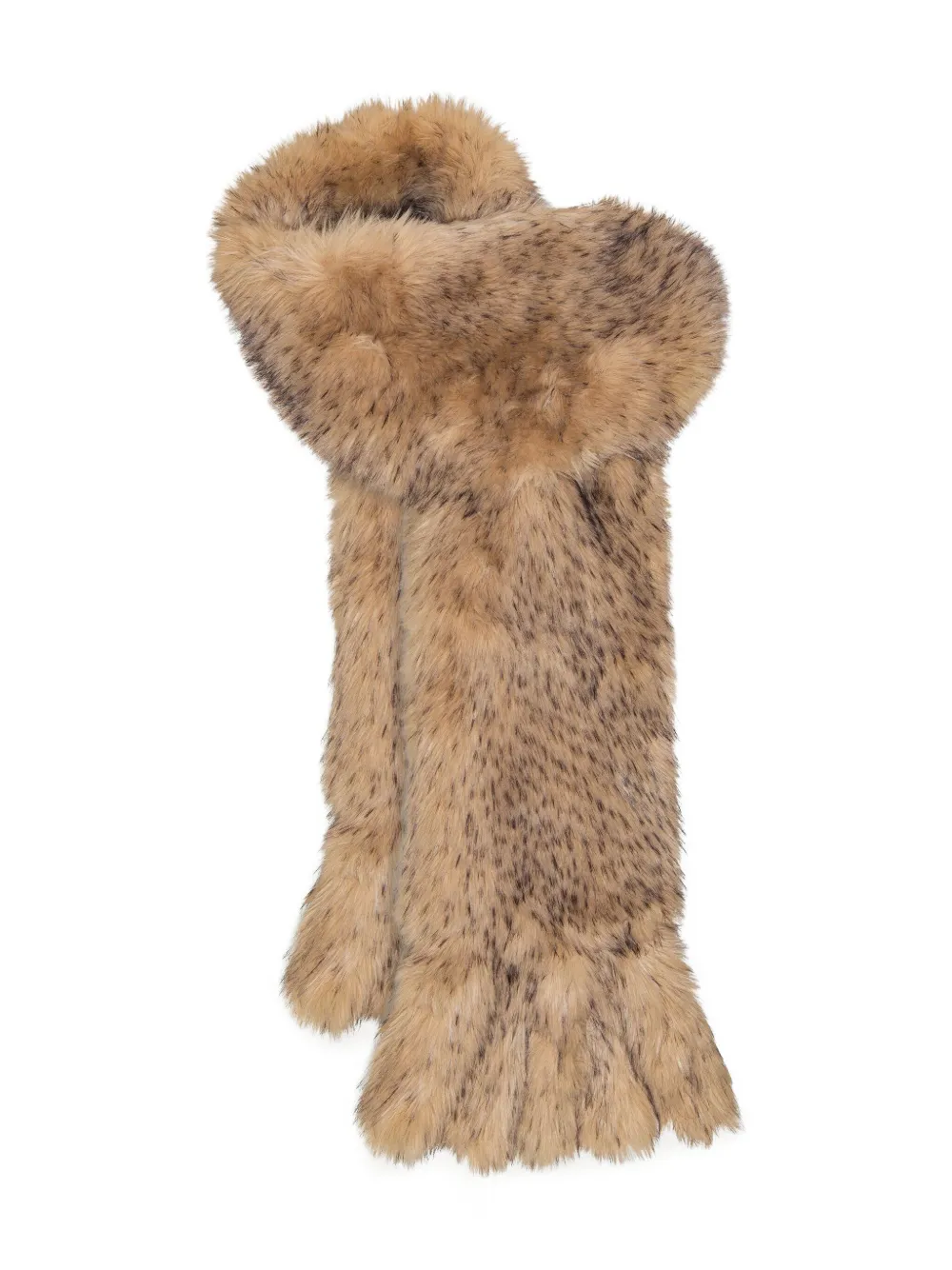ROTATE BIRGER CHRISTENSEN ruffled scarf | Brown | Image 1