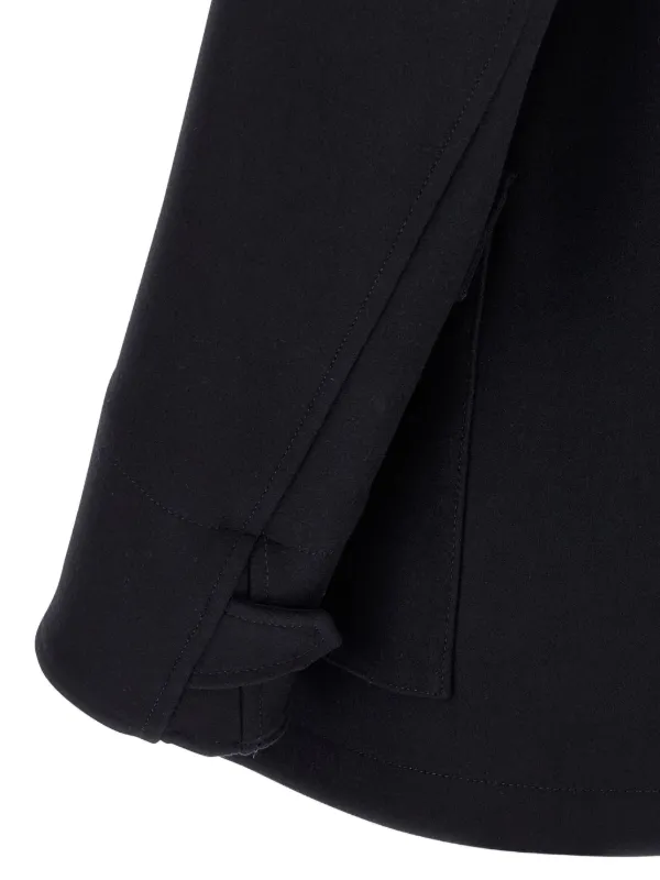 DSQUARED2 double-breasted Wool Coat | Black | FARFETCH ID