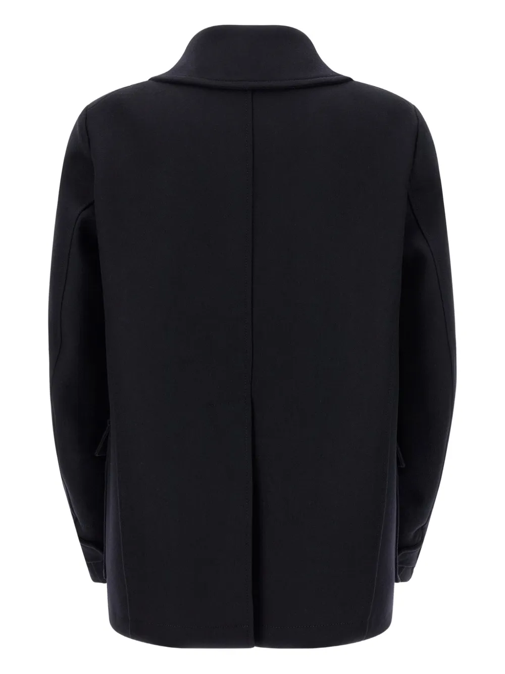 DSQUARED2 double-breasted wool coat Zwart