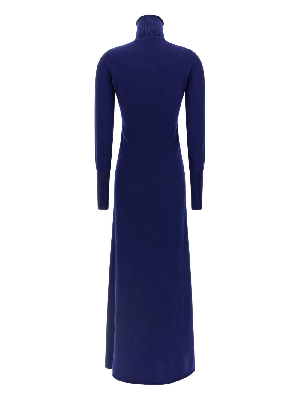 TOM FORD Ribgebreide maxi-jurk - Blauw