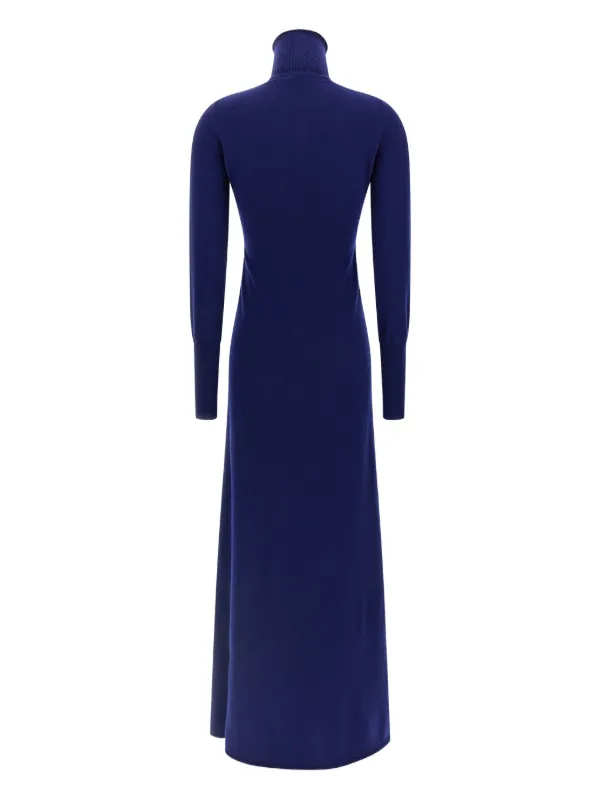 Tom Ford Polo Cashmere Dress - Blue