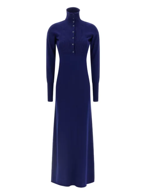 Robe-polo en maille à design côtelé - TOM FORD - Modalova