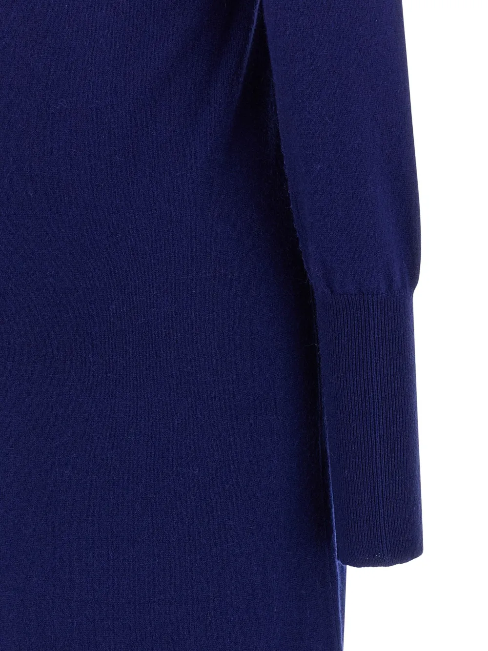 TOM FORD Ribgebreide maxi-jurk Blauw
