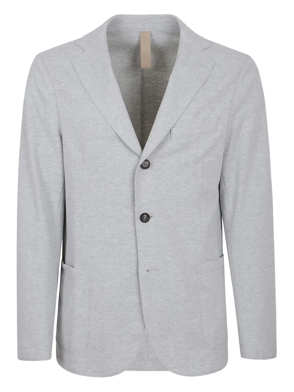 Eleventy notched-lapel blazer Grijs
