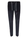 Eleventy drawstring corduroy trousers - Blue