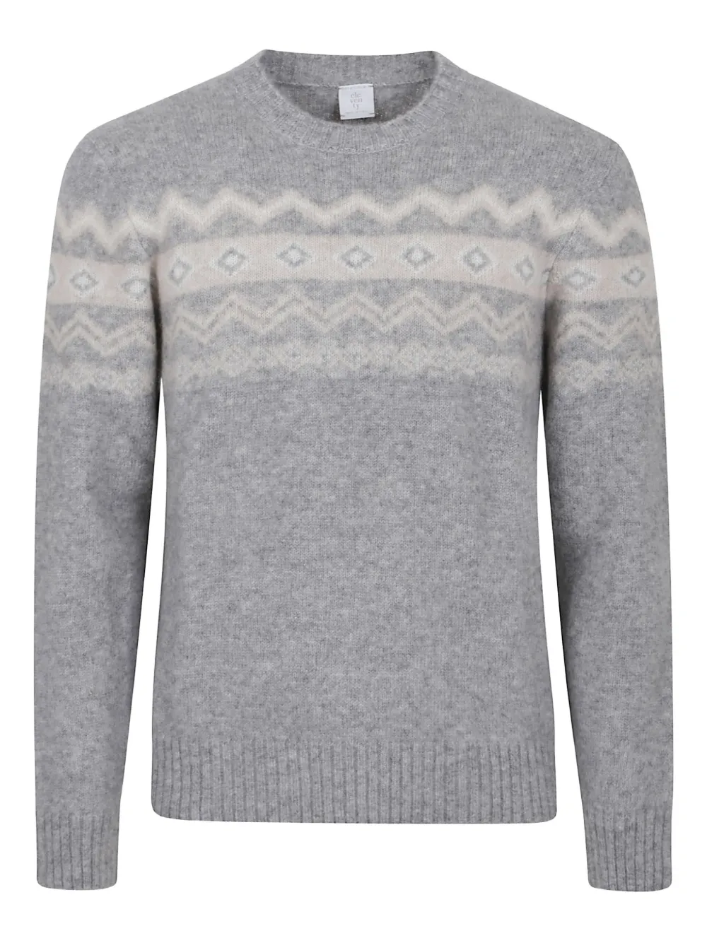 Eleventy crew-neck sweater Grijs