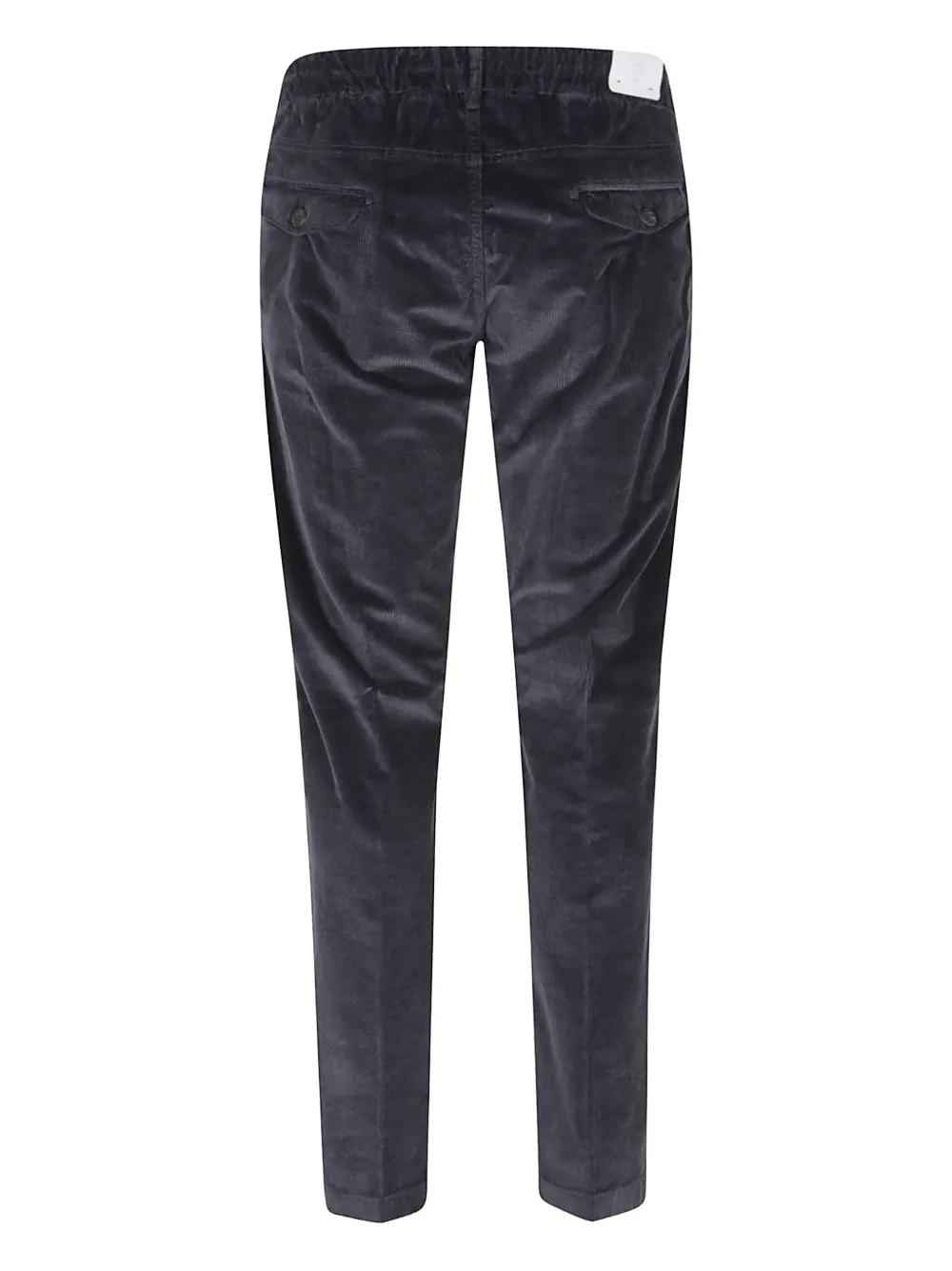 Eleventy drawstring corduroy trousers - Blauw