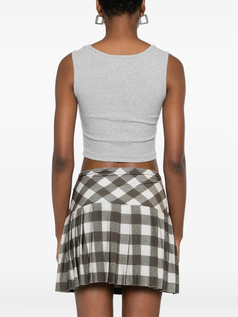 Vivienne Westwood ORB＆BOLTS STRIPE スカート Vivienne Westwood Orb Embroidery Sleeveless Tank Top | Grey