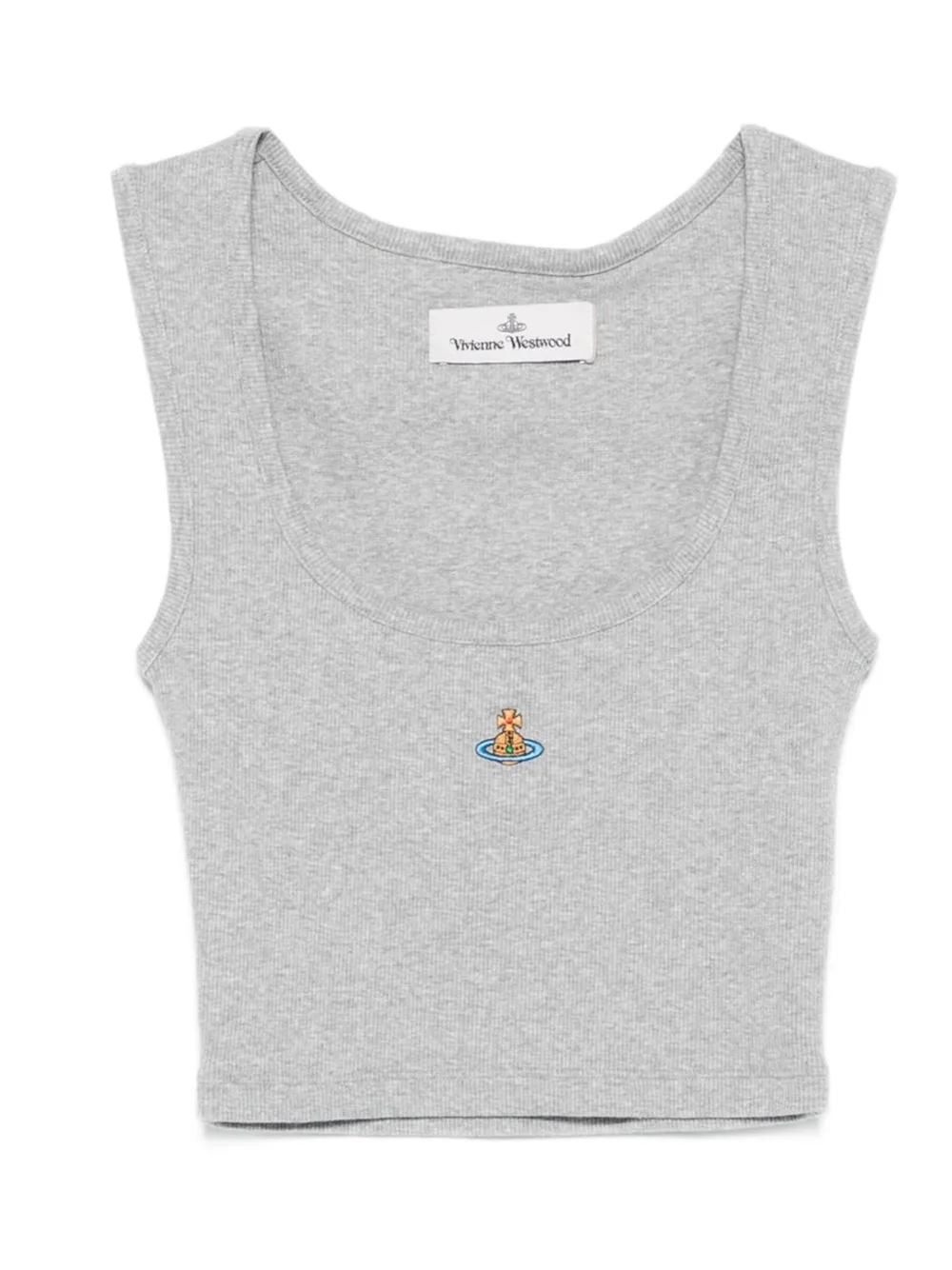 Vivienne Westwood Orb ノースリーブ トップ | グレー | Image 1
