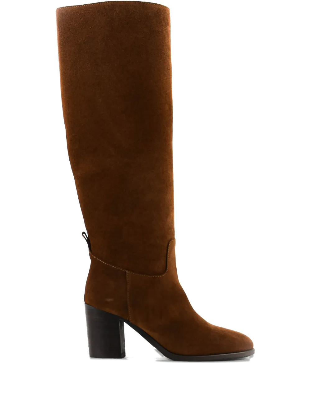 Paul Warmer 75mm Kate Suede Knee-high Boots In Brown