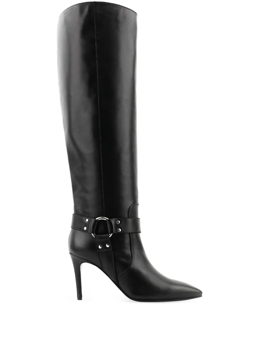 Paul Warmer Arizona buckle-strap boots Black