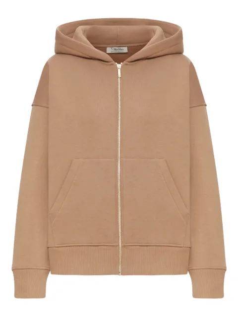 'S Max Mara zip-fastening hoodie