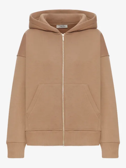 'S Max Mara zip-fastening hoodie