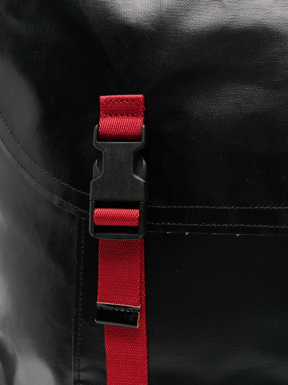 Plan C Schoudertas met grafische print Zwart