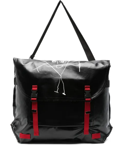 Plan C graphic-print shoulder bag