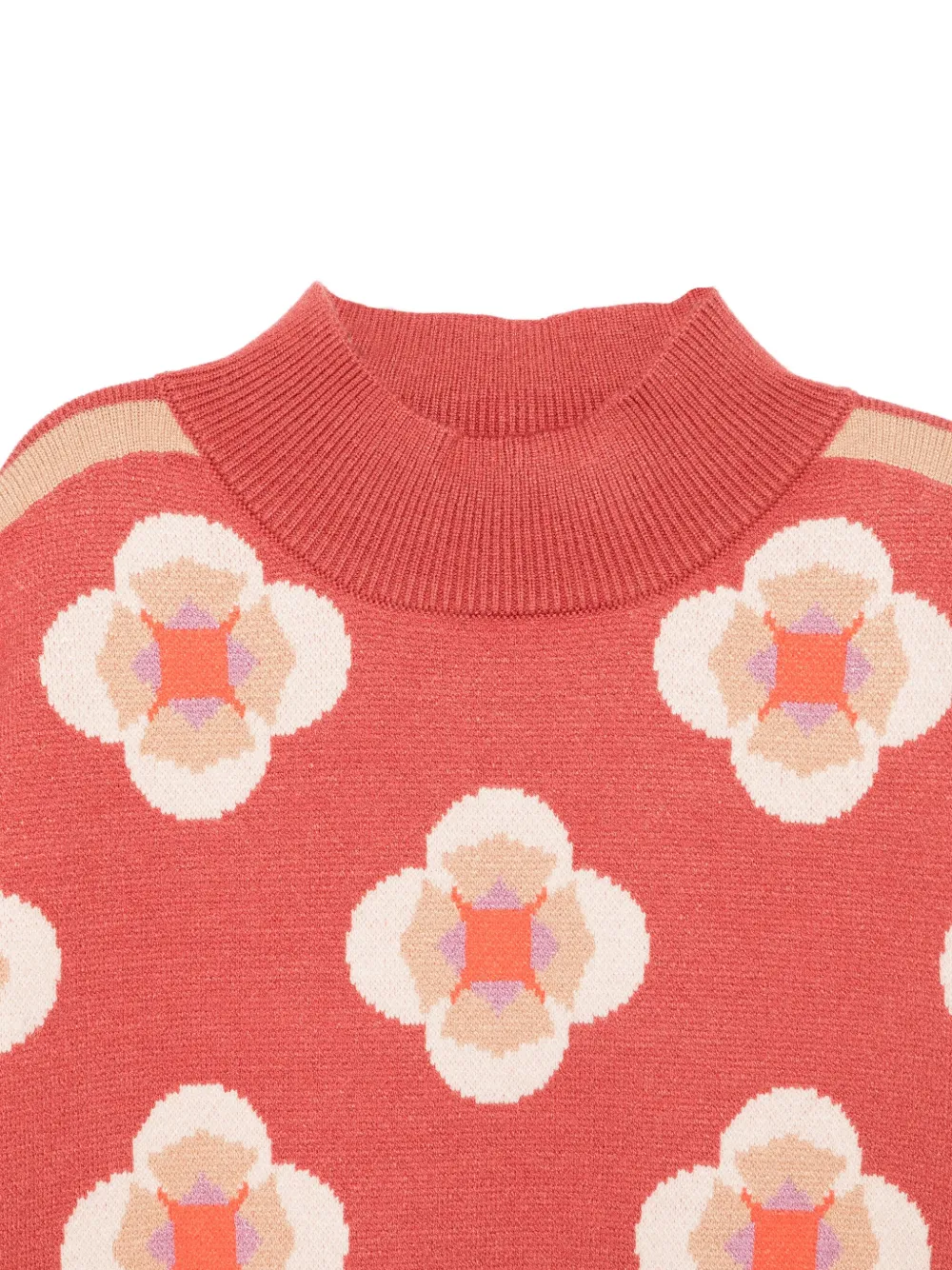 Abel & Lula Trui met bloemenprint Rood