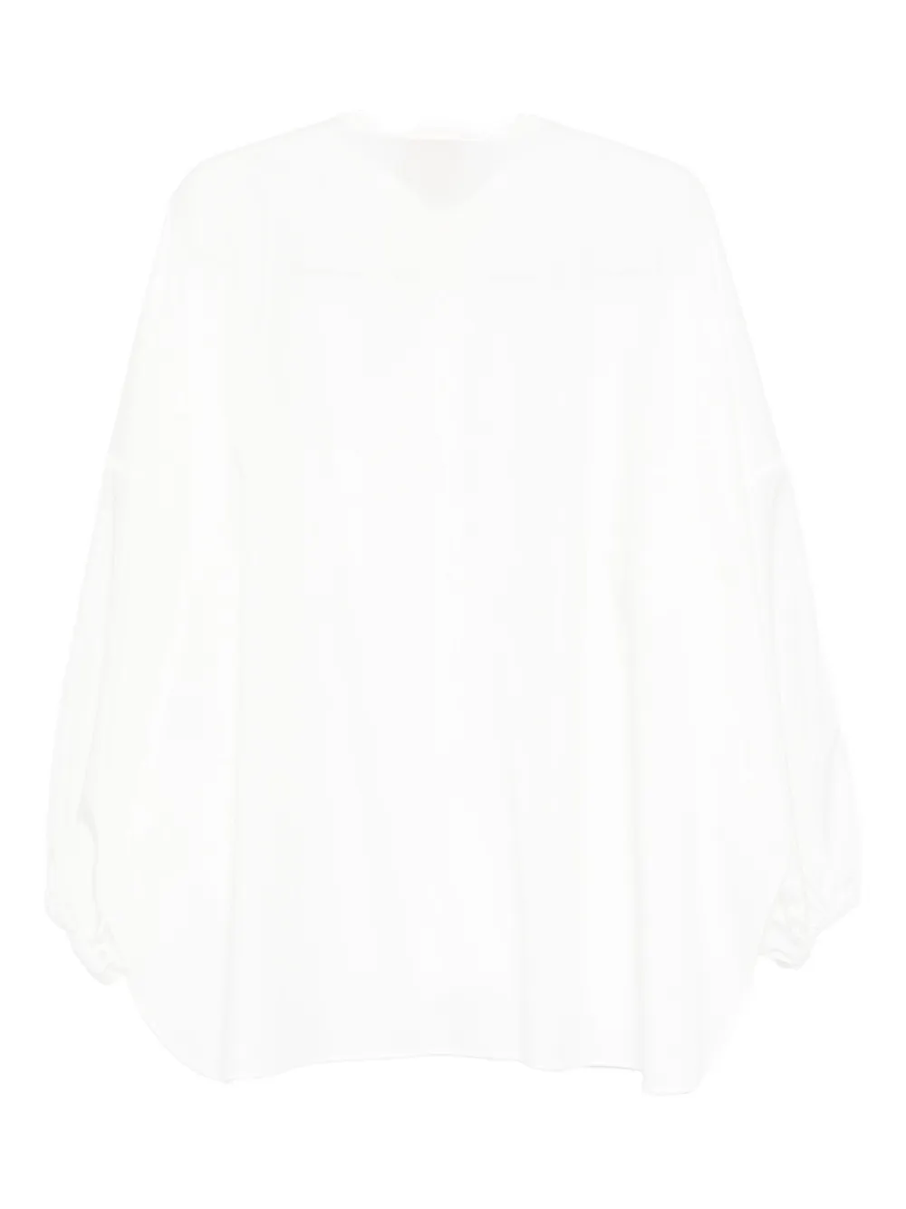 Jejia tie-neck balloon-sleeve top Wit