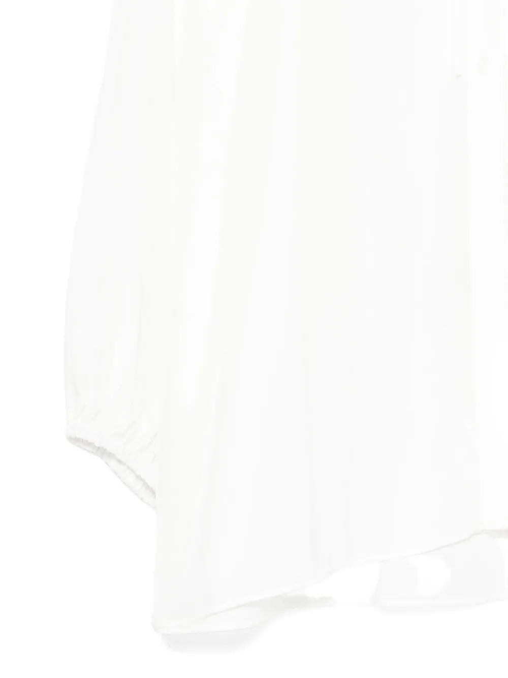 Jejia tie-neck balloon-sleeve top Wit