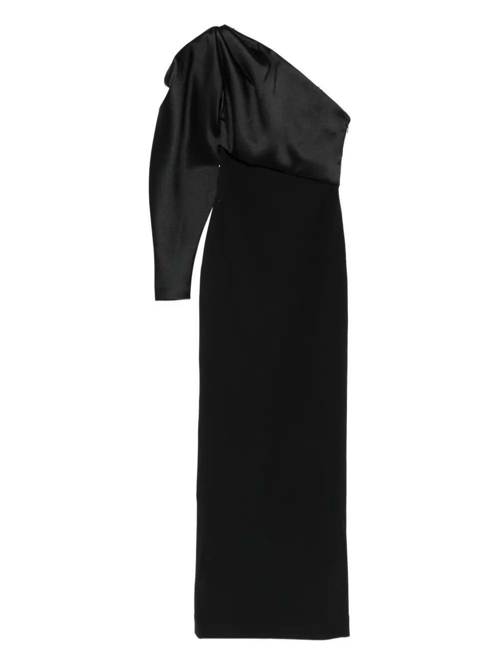 Solace London Maxi-jurk met print Zwart