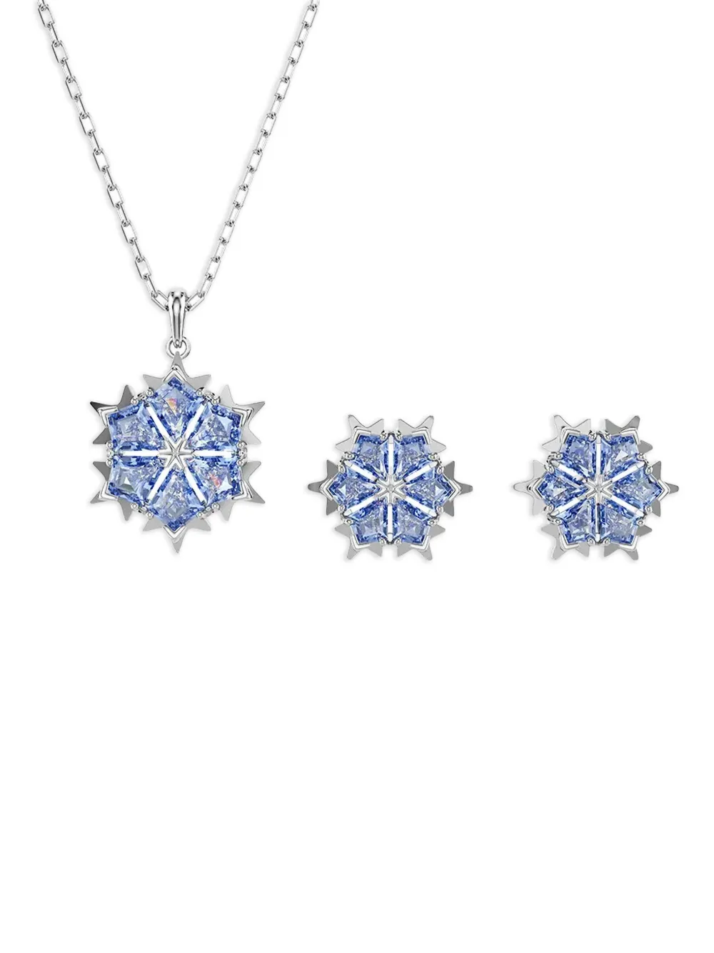 Swarovski Magic snowflake pendant necklace 3 set | Image 2