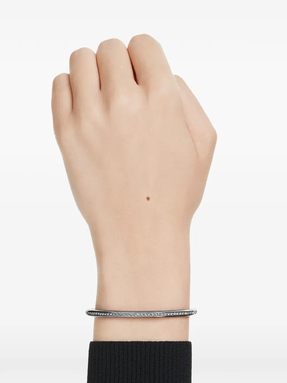 Swarovski Dextera embellished bangle bracelet | gris | Image 1
