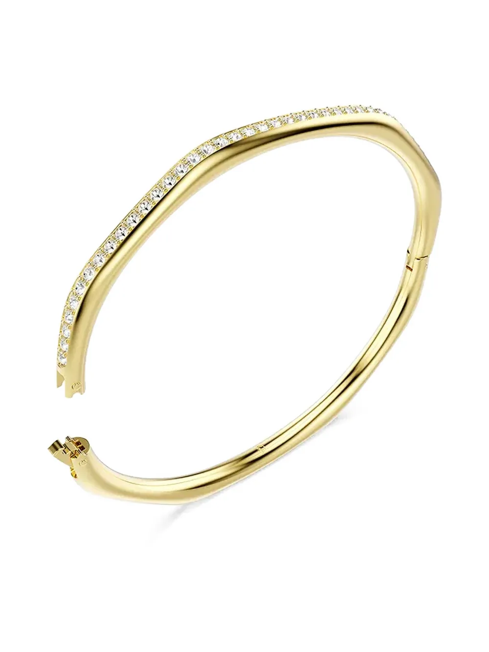 Swarovski Dextera Clasp Bracelet In Gold