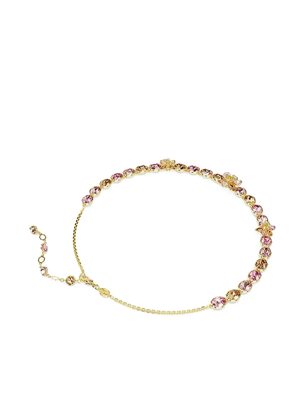 Swarovski Idyllia lobster clasp bracelet - Goud