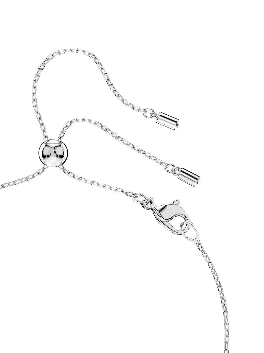 Swarovski Mesmera Teardrop Pendant Necklace Set In Metallic