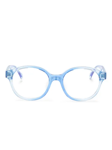 Versace round-frame glasses