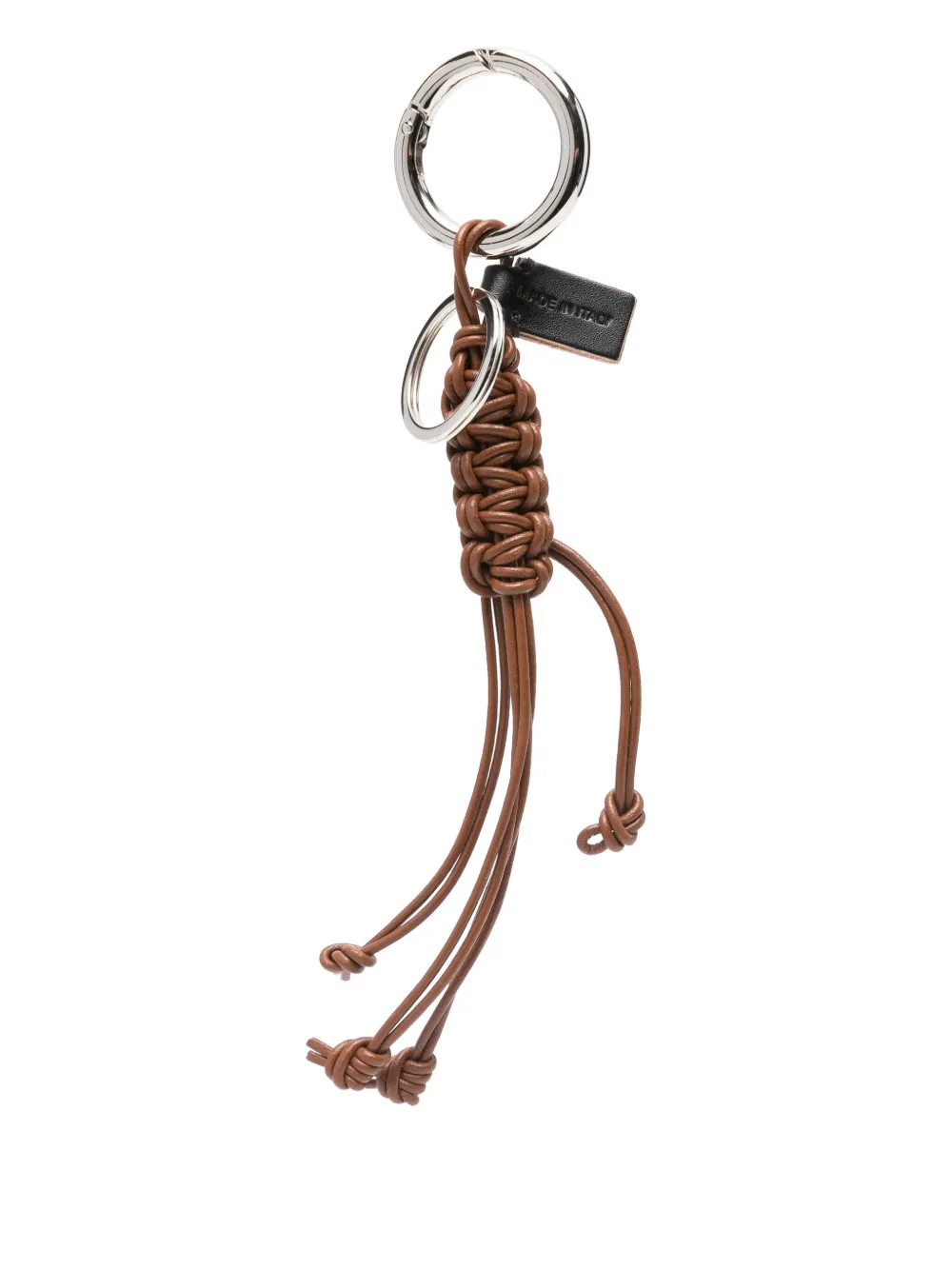Plan C Pili braided-leather keyring | Image 2