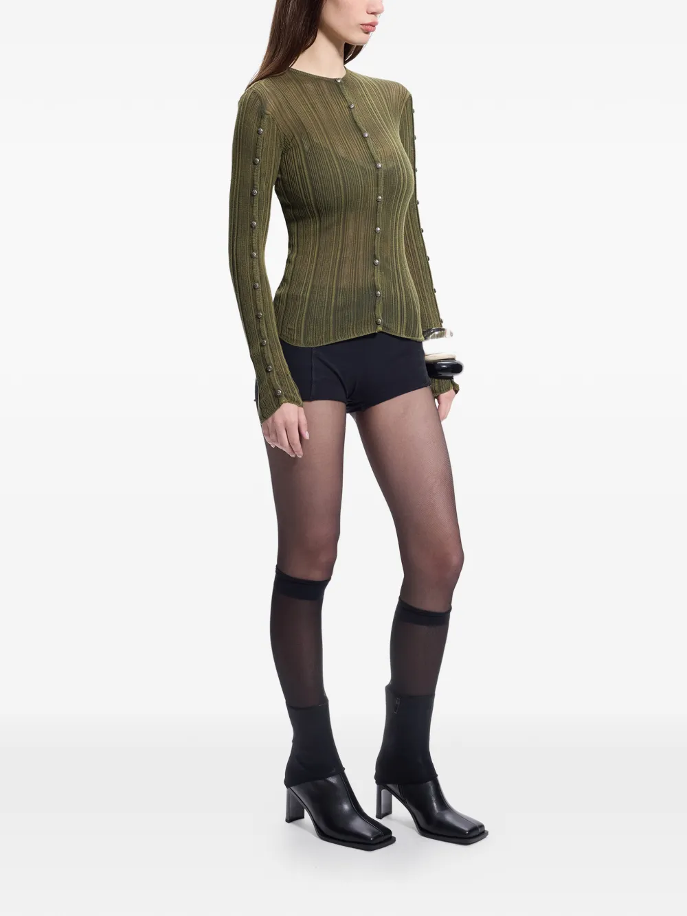  Protémoa Touch Cardigan - Green 