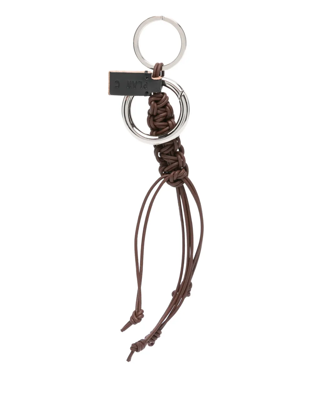 Plan C braided leather keyring | Image 2