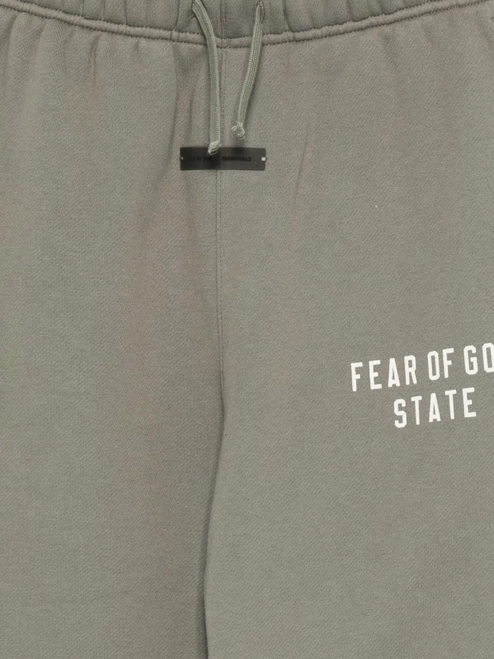 Essentials Logo-detail Sweatpants In Green