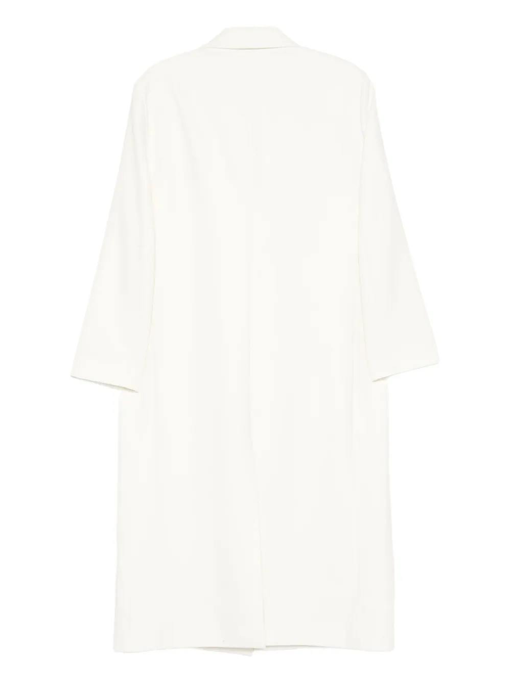 Rohe Button-fastening Coat In White