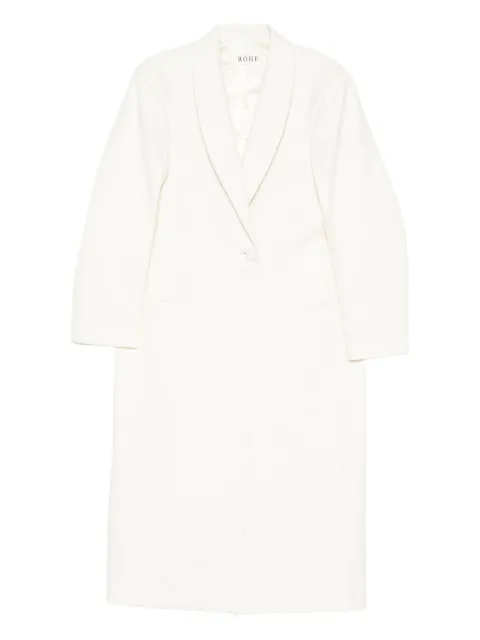 Róhe button-fastening coat