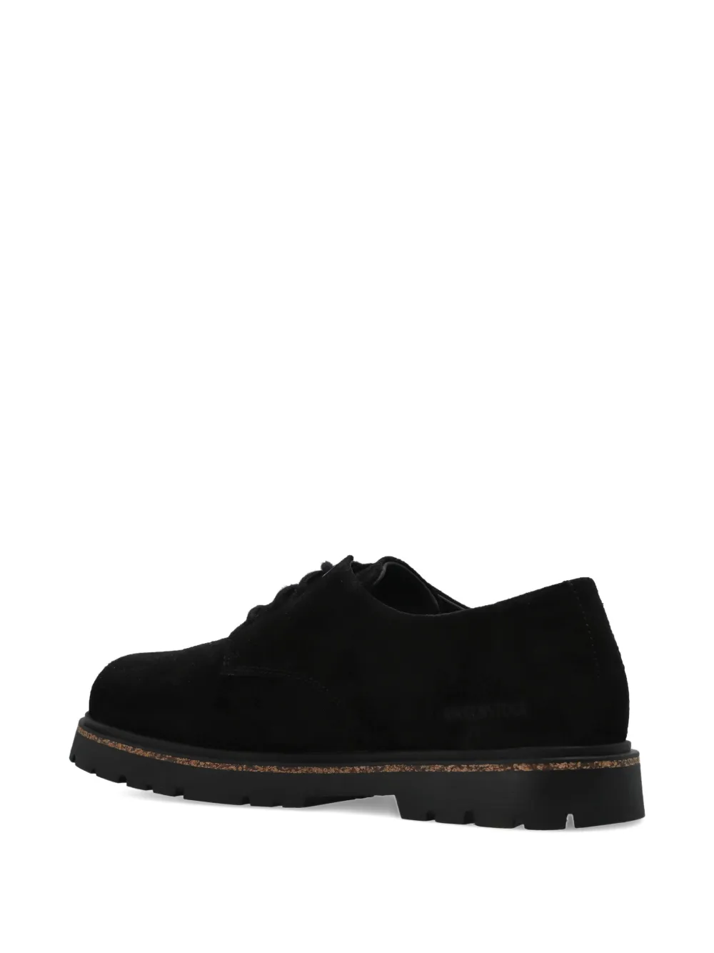 Birkenstock Highwood lace-up suede Derby shoes Black
