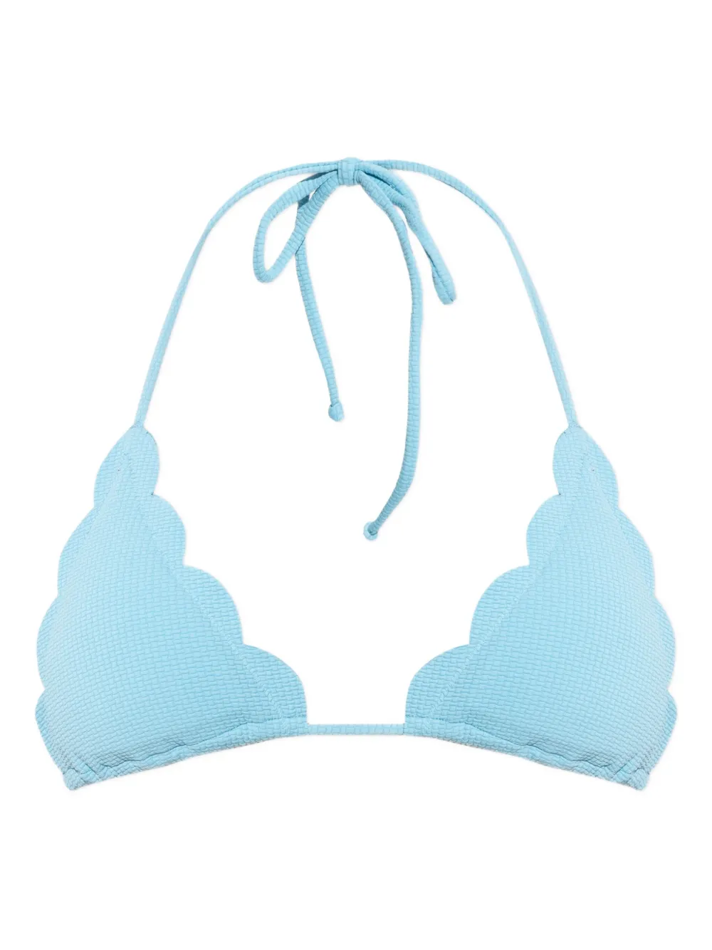 Marysia  Broadway scallop-edge bikini top | Blau | Image 1
