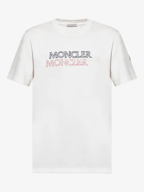 Moncler logo-print cotton T-shirt