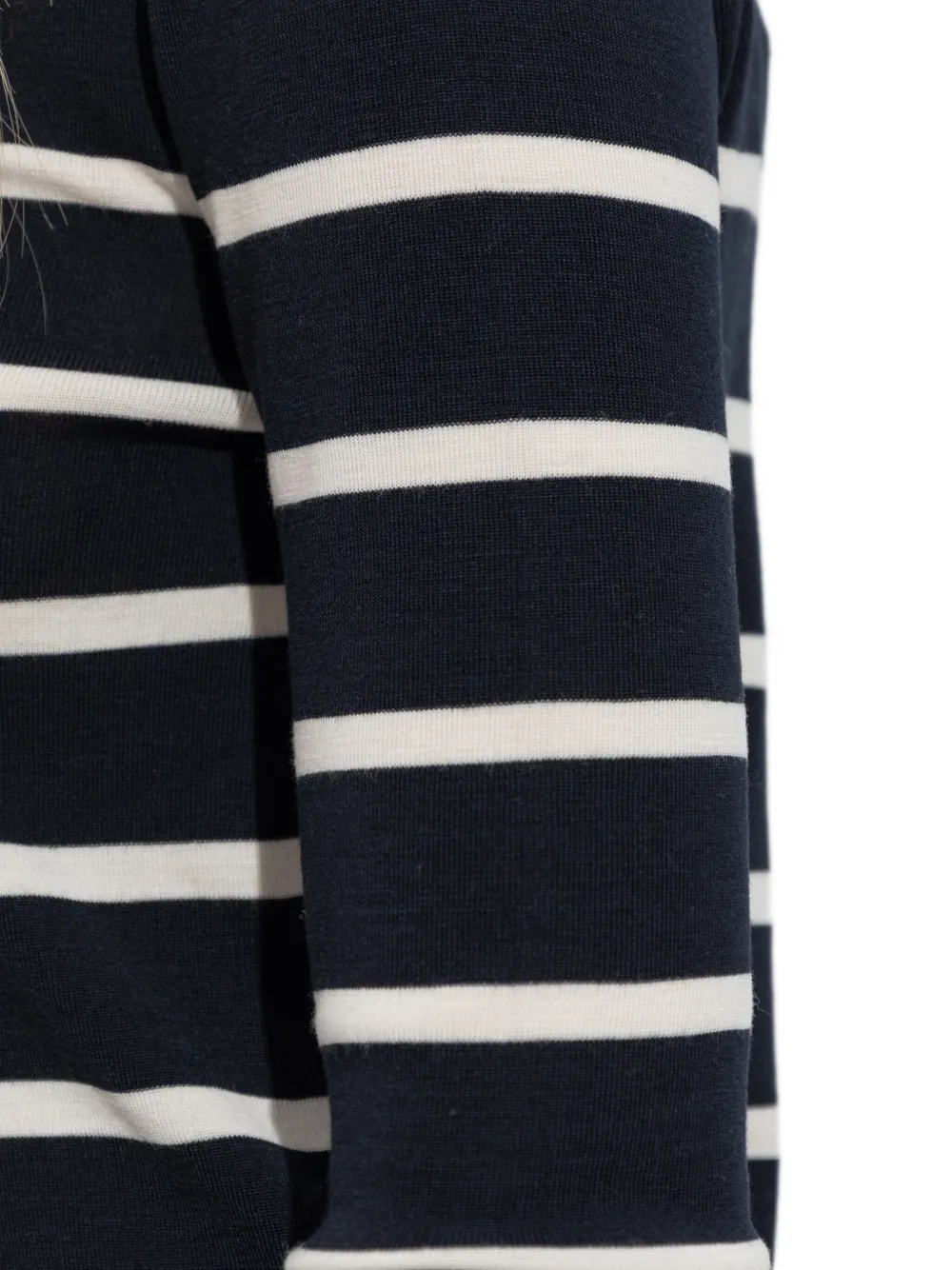 Moncler Gestreepte coltrui Zwart